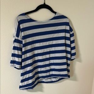 Blue and light blue Striped Women's Top Levi’s